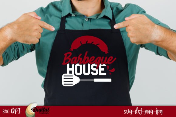 Barbeque House FUNNY BBQ GRILL SVG Graphics and Crafts