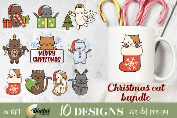 Christmas Cats Svg Bundle Review