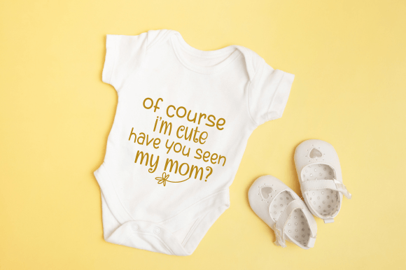 Funny Baby Onesie SVG Graphics and Crafts Review