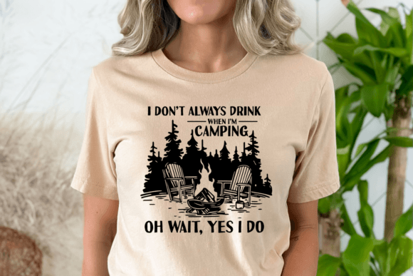 Funny Camping Friends Svg, Cool Campfire Graphics and Crafts