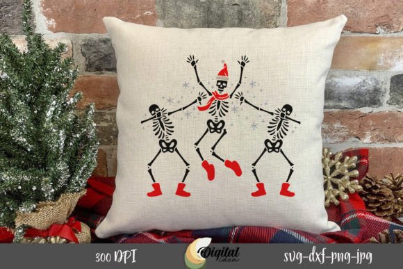 Funny Christmas Skeletons SVG Graphics and Crafts Review