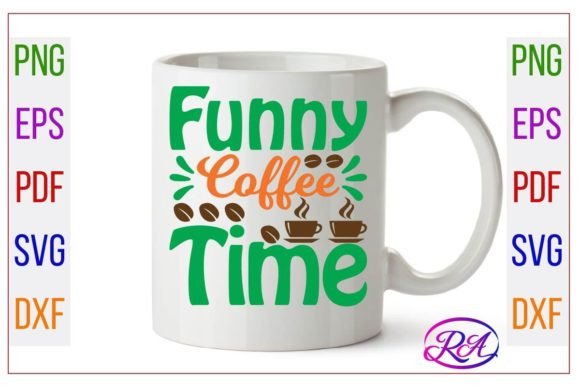 Funny Coffee Time Svg Design Graphics and Crafts Review