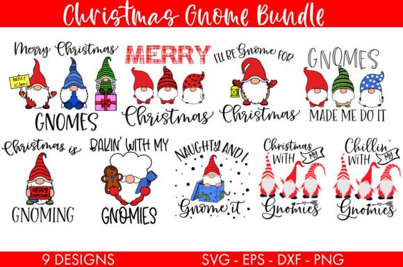 Funny Gnome Christmas SVG Bundle Review