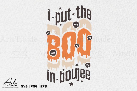 Funny Halloween Boo SVG PNG Graphics for Crafts