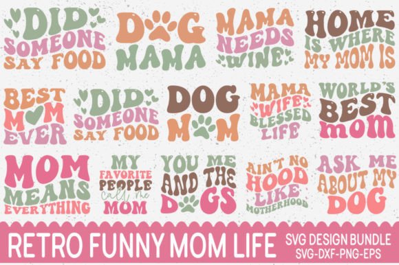 Funny Mom Life SVG Bundle: Graphics and Crafts Review