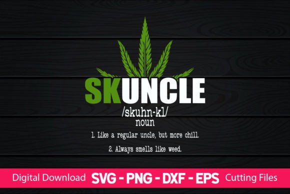 Funny Skuncle Definitions Graphics for Crafts