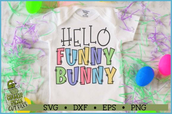 Hello Funny Bunny Easter SVG File: Graphics and Crafts Review