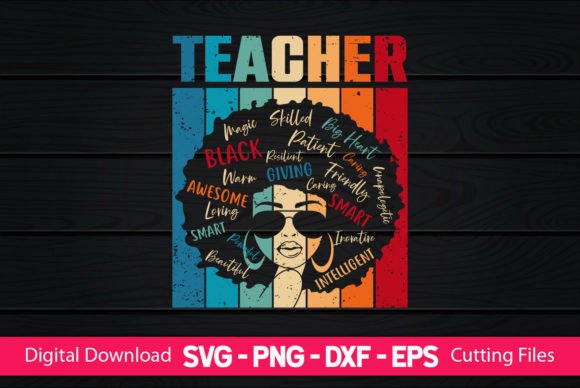 Teacher Funny Black Girl Graphics and Crafts Review